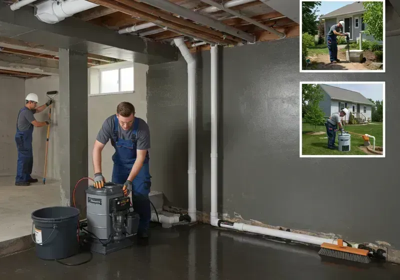 Basement Waterproofing and Flood Prevention process in Wetumpka, AL